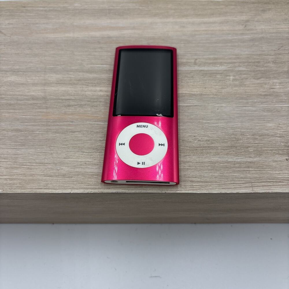 Apple iPod Nano 5th Generation Pink 8 GB A1320 NEEDS NEW BATTERY